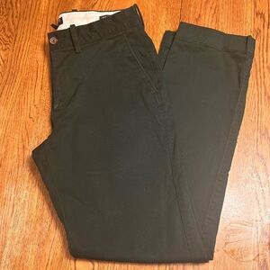 JCrew Chinos Straight Flex 29x30 Holiday Green